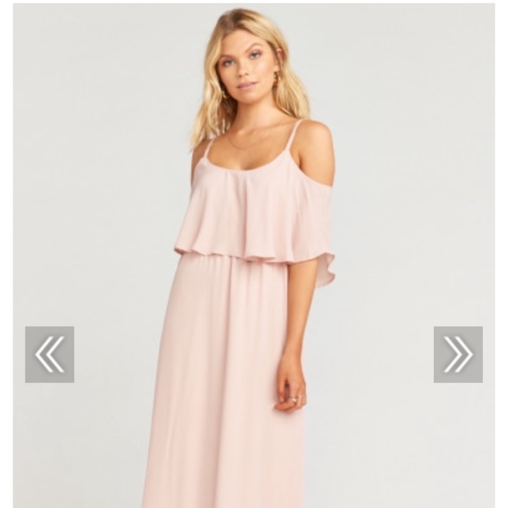 Show Me Your MuMu- Caitlin- Dusty Blush Crisp- XL